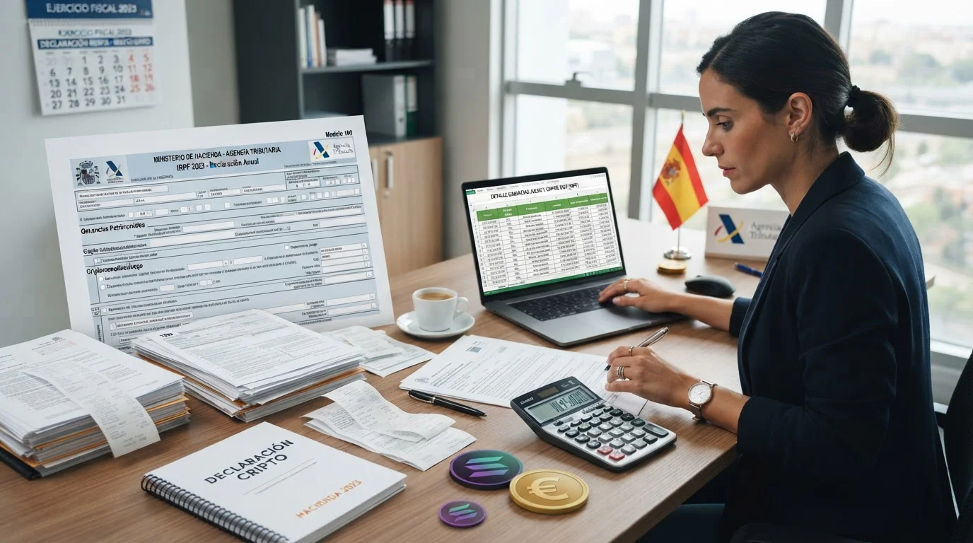 Declaración de impuestos por ganancias en casinos cripto en España