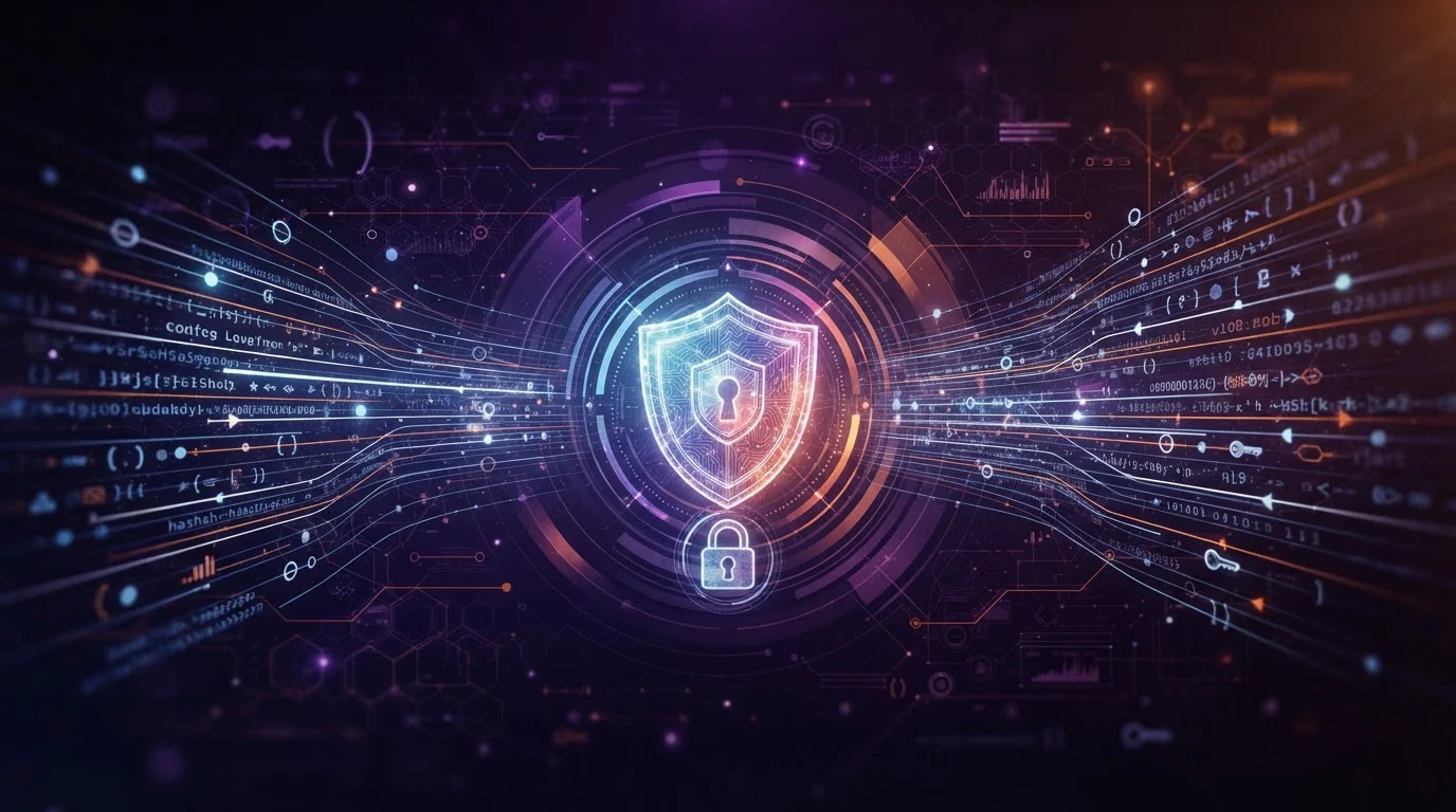 Símbolo privacidad con transacción cifrada Monero